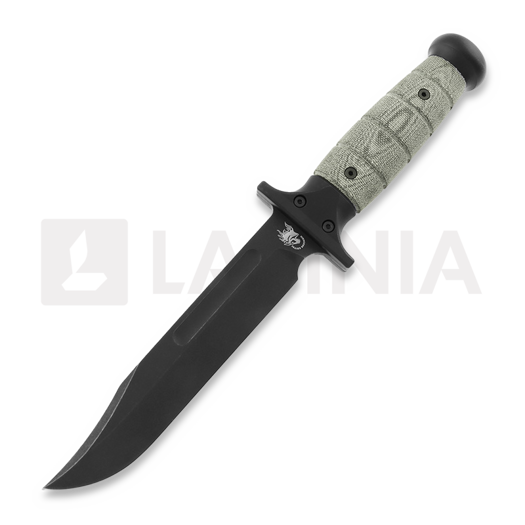 Hinderer KABAR 3V Battle Black, Black Micarta