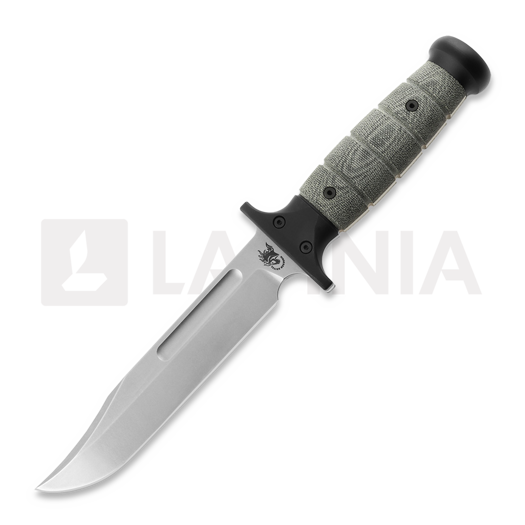 Hinderer KABAR 3V Stonewash, Black Micarta