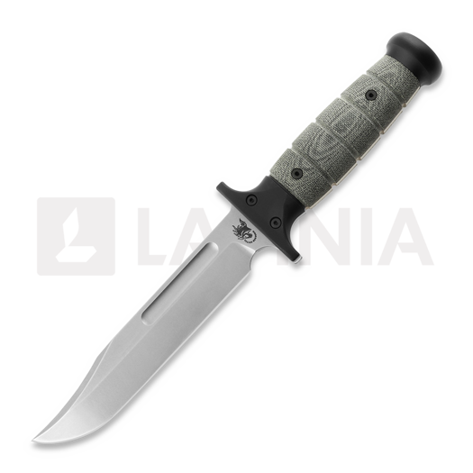 Hinderer KABAR 3V Stonewash, Black Micarta