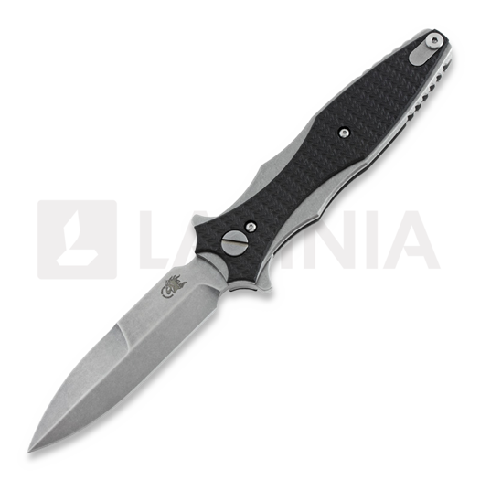 Nóż składany Hinderer Maximus 20CV Bayonet, czarny