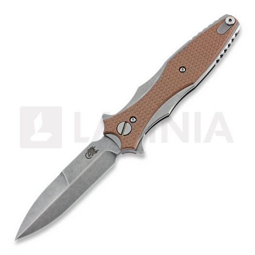 Navalha Hinderer Maximus 20CV Bayonet, coyote