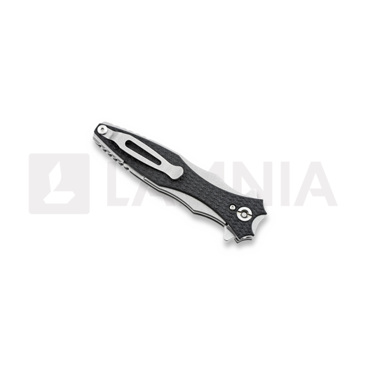 Coltello pieghevole Hinderer Maximus 20CV, nero