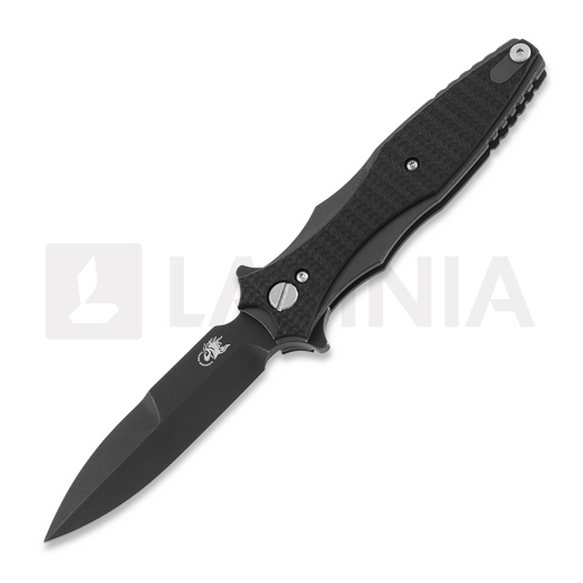 Nóż składany Hinderer Maximus Bayonet Grind Tri-Way Battle Black Black G10