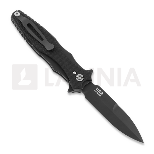 Coltello pieghevole Hinderer Maximus Bayonet Grind Tri-Way Battle Black Black G10