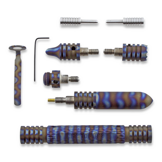 Hinderer Modular Kubotan Deluxe set, Ti