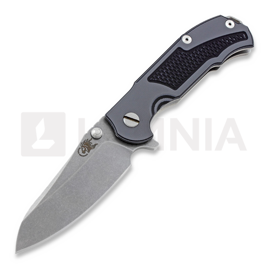 Hinderer MP-1 TI/G10 kääntöveitsi, black/grey