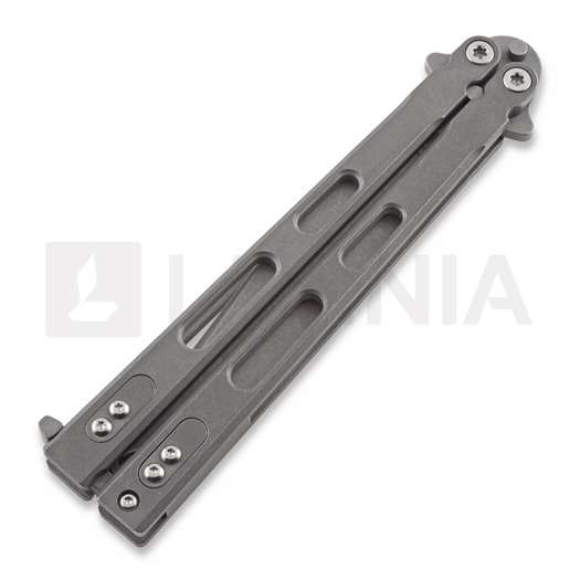 Nož motýlek Hinderer Nieves Spanto TI Working Finish Balisong
