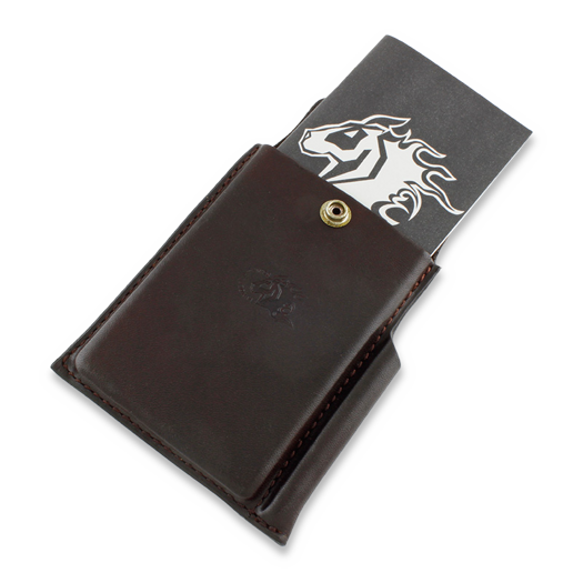 Hinderer Note pouch, dark brown