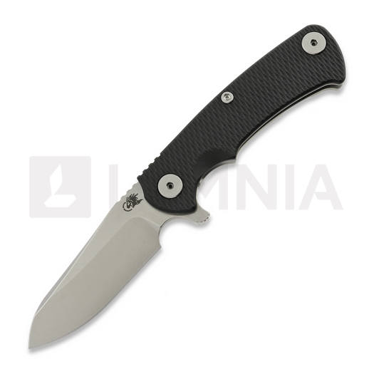 Hinderer Project X Magnacut Sheepsfoot Stonewash Black G-10 סכין מתקפלת