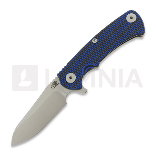 Hinderer Project X Magnacut Sheepsfoot Stonewash Blue/Black G-10 סכין מתקפלת