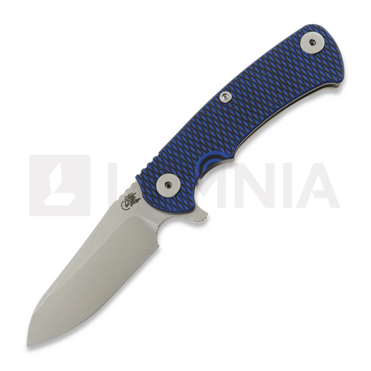 Skladací nôž Hinderer Project X Magnacut Sheepsfoot Stonewash Blue/Black G-10