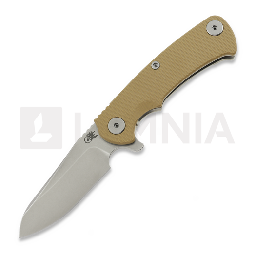 Nóż składany Hinderer Project X Magnacut Sheepsfoot Stonewash Coyote G-10