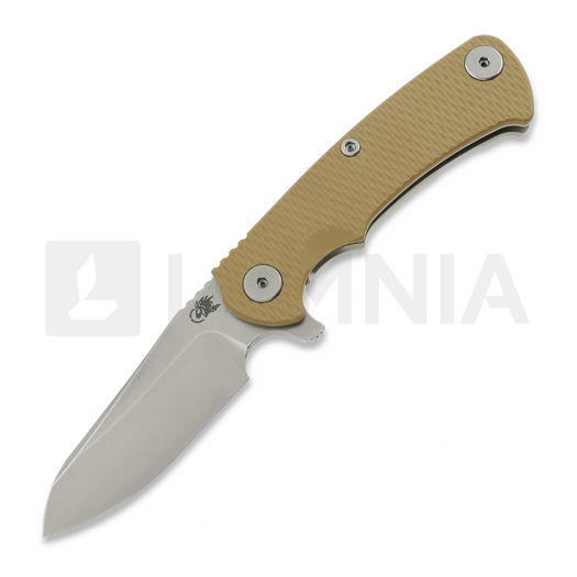 Hinderer Project X Magnacut Sheepsfoot Stonewash Coyote G-10 Taschenmesser
