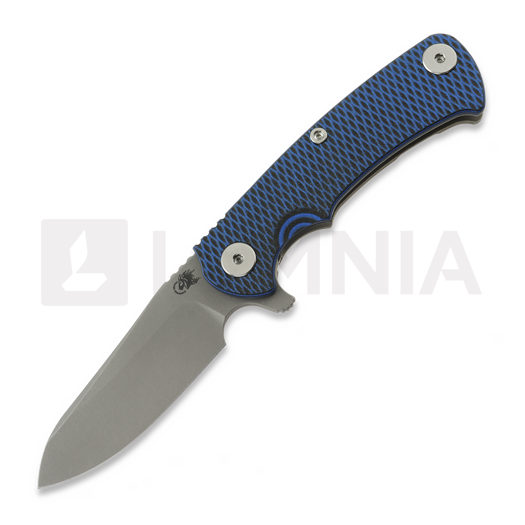 Zavírací nůž Hinderer Project X Magnacut Sheepsfoot Working Finish Blue/Black G-10