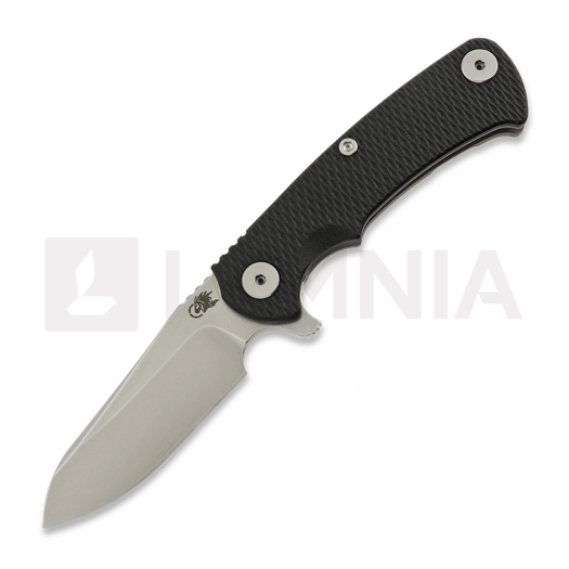 Hinderer Project X Magnacut Sheepsfoot Working Finish/Stonewash Black G-10 sulankstomas peilis