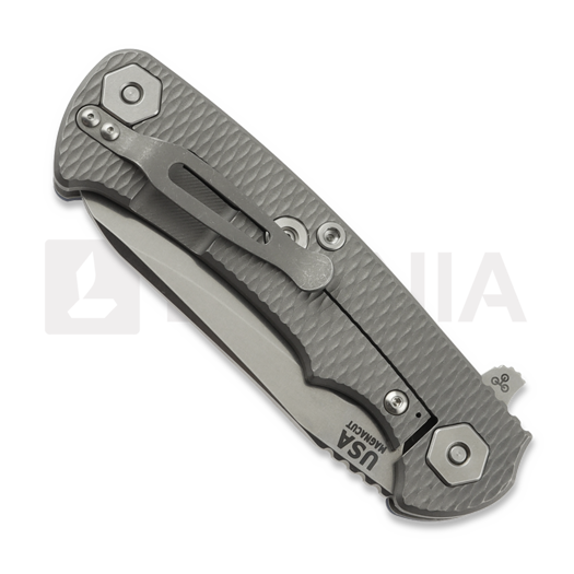 Hinderer Project X Magnacut Sheepsfoot Working Finish/Stonewash Blue G-10 sulankstomas peilis