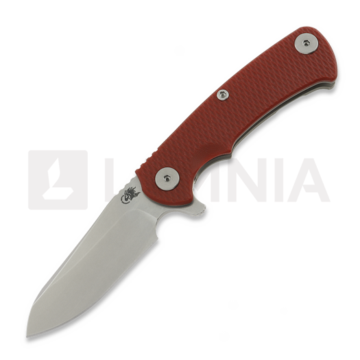 Hinderer Project X Magnacut Sheepsfoot Working Finish/Stonewash Red G-10 סכין מתקפלת