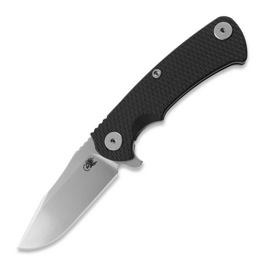 Hinderer Project X S45VN Clip Point Tri-Way Stonewash Black G10 folding knife