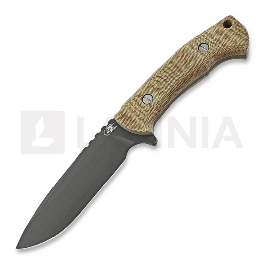 Hinderer Ranch 3V Drop Point veitsi, natural