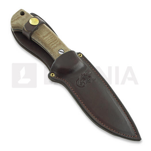 Hinderer Ranch 3V Drop Point kniv, natural