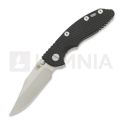 Liigendnuga Hinderer XM-18 3.0 Bowie 20CV No Flipper Stonewash, black