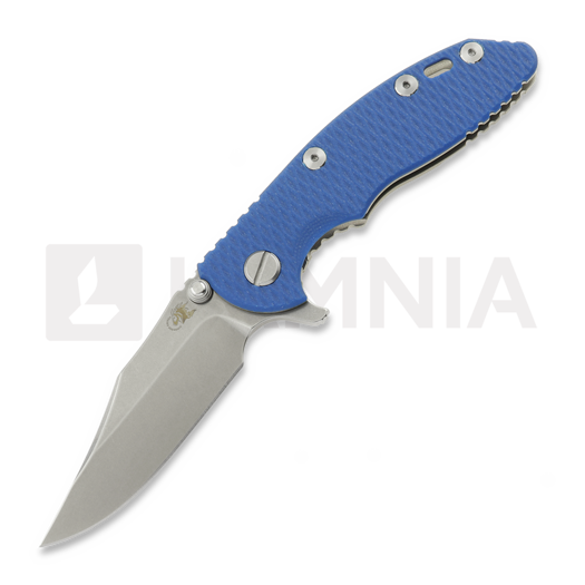 Складной нож Hinderer XM-18 3.0 Bowie 20CV Stonewash, blue