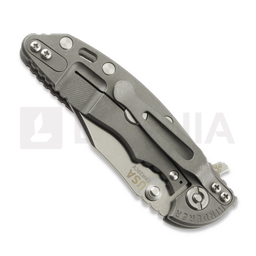 Сгъваем нож Hinderer XM-18 3.0 Bowie 20CV Working Finish, black
