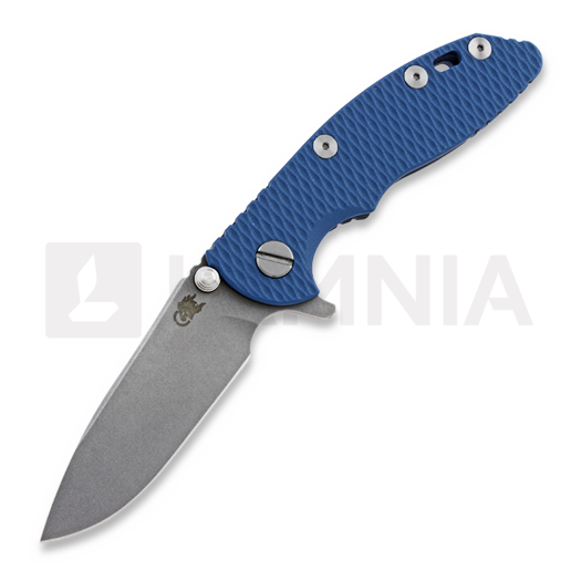Nóż składany Hinderer XM-18 3.0 Gen 4 Slicer, battle blue, niebieska