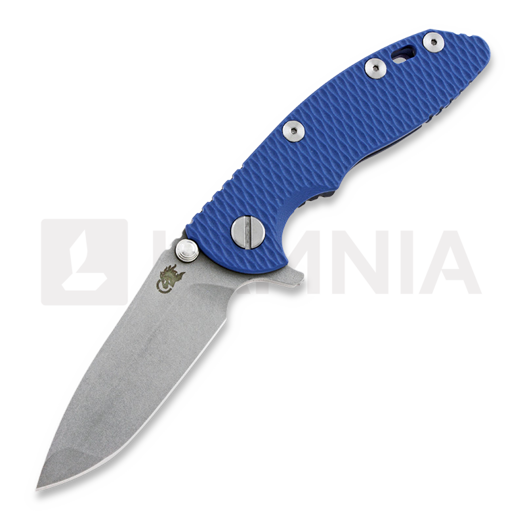 Hinderer XM-18 3.0 Gen 4 Spanto sulankstomas peilis, battle blue, mėlyna