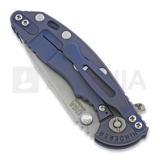 Zavírací nůž Hinderer XM-18 3.0 Gen 4 Spanto, battle blue, modrá