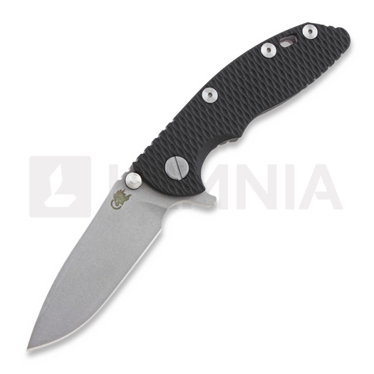 Hinderer XM-18 3.0 Gen 4 Spearpoint 접이식 나이프, working finish, 검정