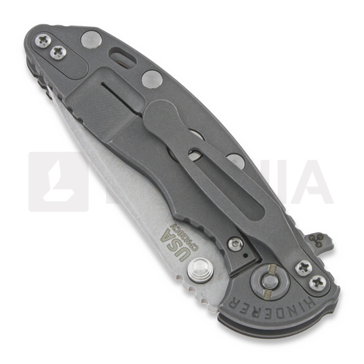 Zavírací nůž Hinderer XM-18 3.0 Gen 4 Spearpoint, working finish, černá