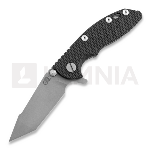 Hinderer XM-18 3.0 Harpoon Tanto 접이식 나이프, working finish, black