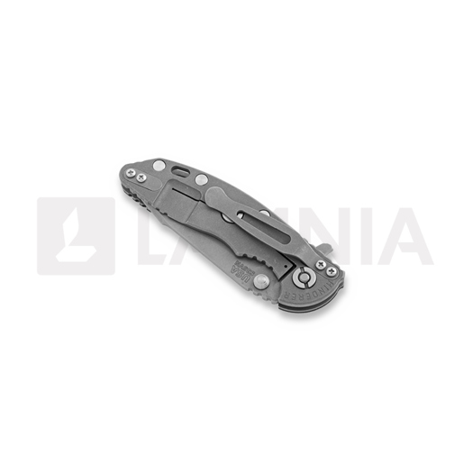Hinderer XM-18 3.0 Harpoon Tanto sulankstomas peilis, working finish, black