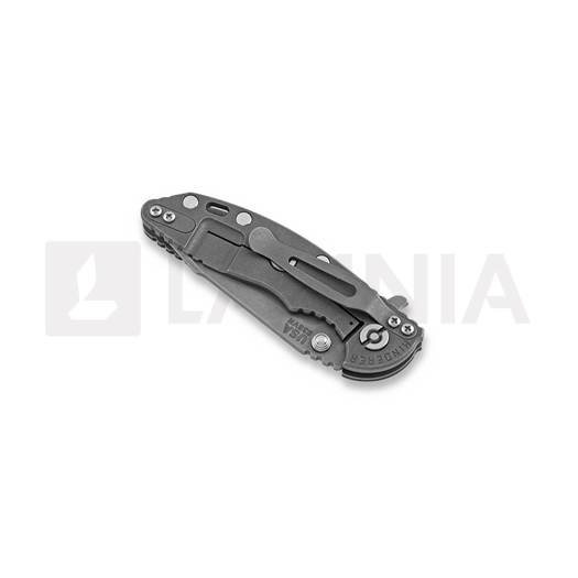 Hinderer XM-18 3.0 Harpoon Tanto sulankstomas peilis, working finish, dark green