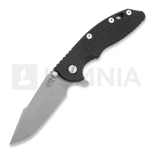 Hinderer XM-18 3,5" 20CV Harpoon Spanto fällkniv, black/bronze Ti