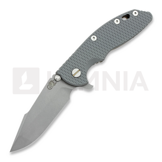 Navalha Hinderer XM-18 3,5" 20CV Harpoon Spanto, grey/bronze Ti