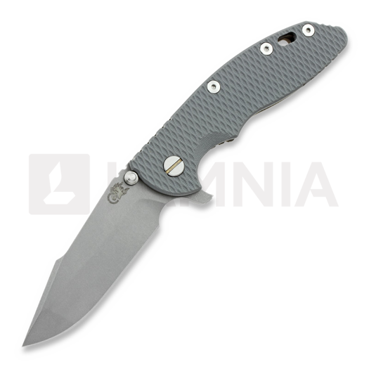Hinderer XM-18 3,5" 20CV Harpoon Spanto kääntöveitsi, grey/bronze Ti