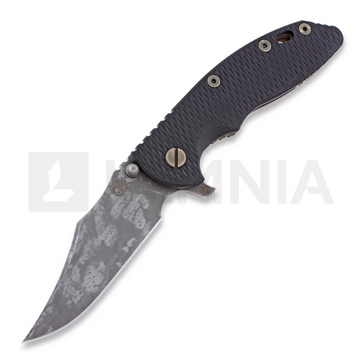 Hinderer XM-18 3,5" Battle Field 折り畳みナイフ, 黒