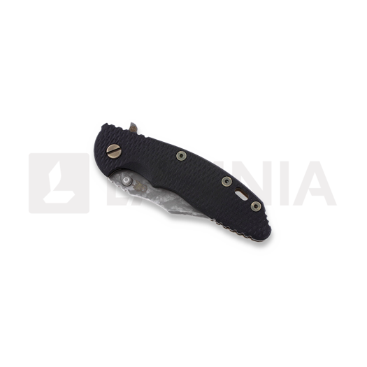 Hinderer XM-18 3,5" Battle Field kääntöveitsi, musta