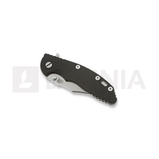 Hinderer XM-18 3,5" bowie k&auml;&auml;nt&ouml;veitsi, musta