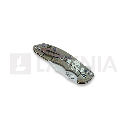 Hinderer XM-18 3,5" Bowie Containment Series sulankstomas peilis