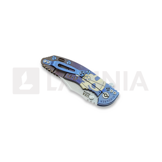 Coltello pieghevole Hinderer XM-18 3,5" Bowie Containment Series