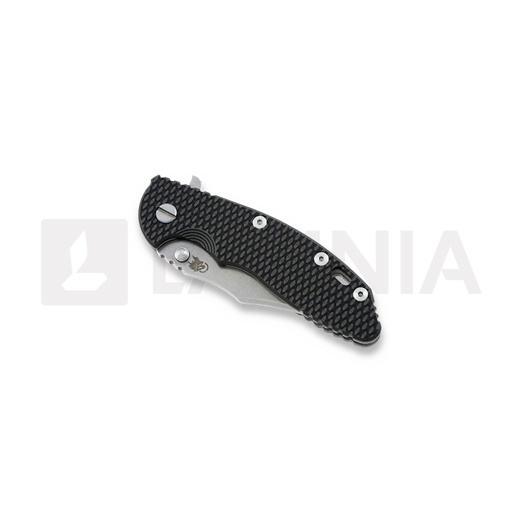 Coltello pieghevole Hinderer XM-18 3,5" Bowie Containment Series, black/green