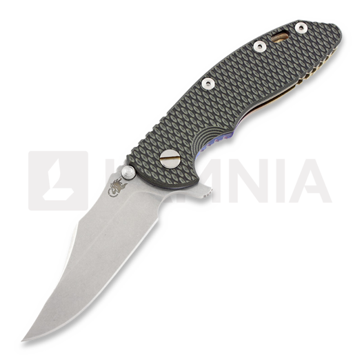 Nóż składany Hinderer XM-18 3,5" Bowie Containment Series, green/black