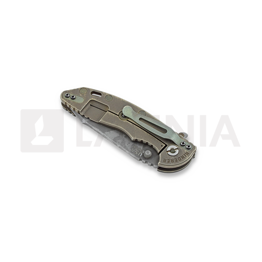 Hinderer XM-18 3,5 Fatty Harpoon Battle Field sulankstomas peilis