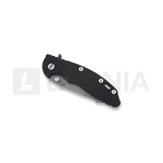 Hinderer XM-18 3,5 Fatty Harpoon Tanto k&auml;&auml;nt&ouml;veitsi, musta