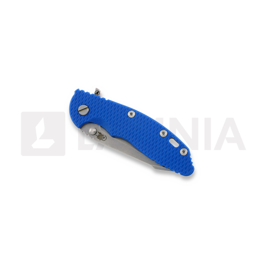 Coltello pieghevole Hinderer XM-18 3,5 Fatty Harpoon Tanto, blu