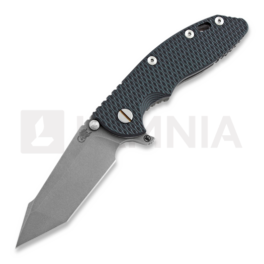 Hinderer XM-18 3.5 Fatty Harpoon Tanto 접이식 나이프, WF, green/black