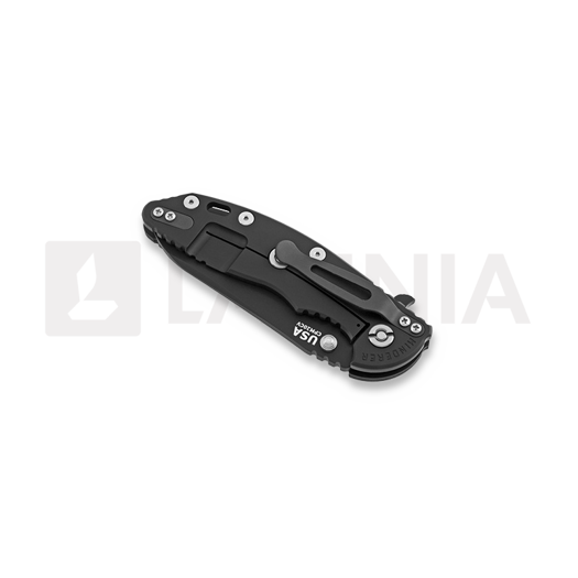 Hinderer XM-18 3.5 Gen4 Sheepsfoot DLC sulankstomas peilis, juoda